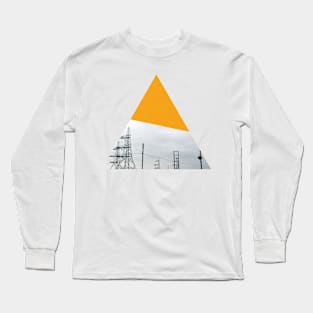 Orange Pylons Long Sleeve T-Shirt